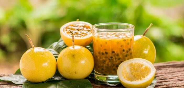 Jus de maracuja martinique